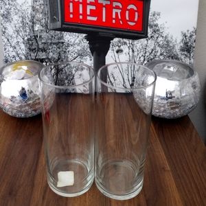 Glass decor for table